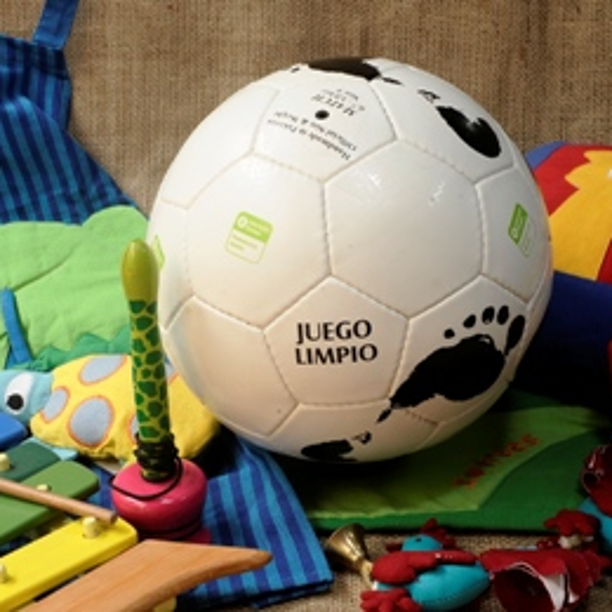 Para jugar limpio, juguetes de comercio justo