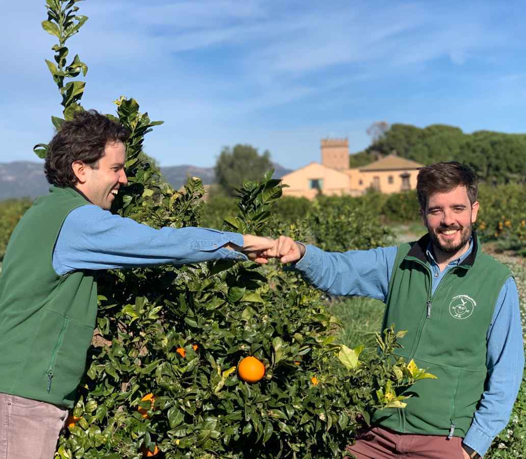 Los hermanos Gonzalo y Javier Úrculo