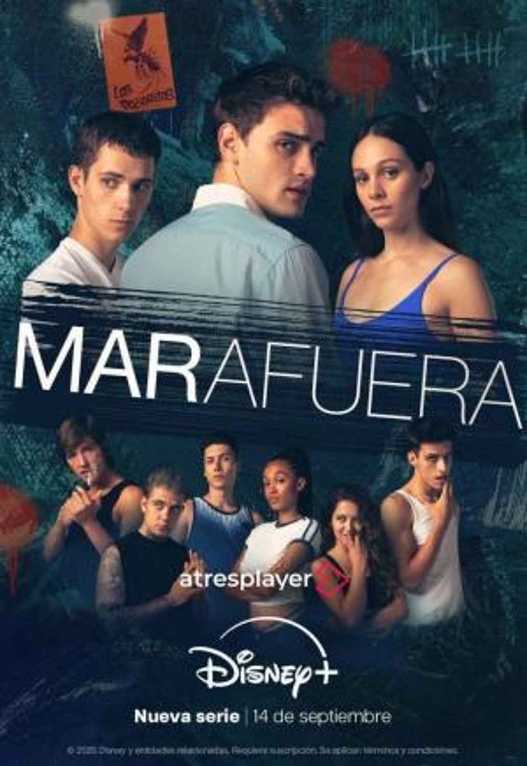 Cartel de 'Mar afuera'