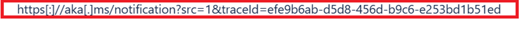 Ejemplo de URL falsa